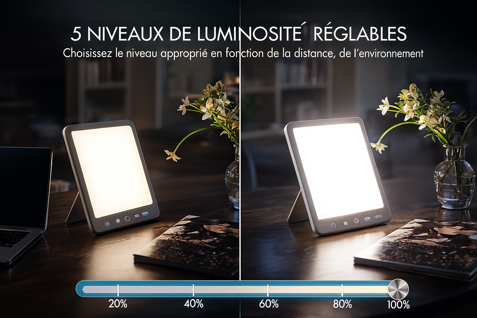 Lampe de luminothérapie LED